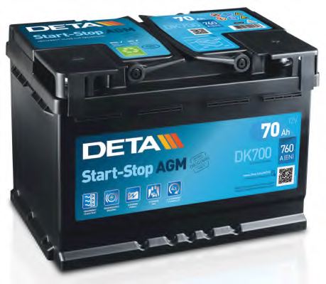 DETA DK700 Starter Battery